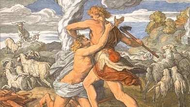 PHOTO: Cain slays Abel
