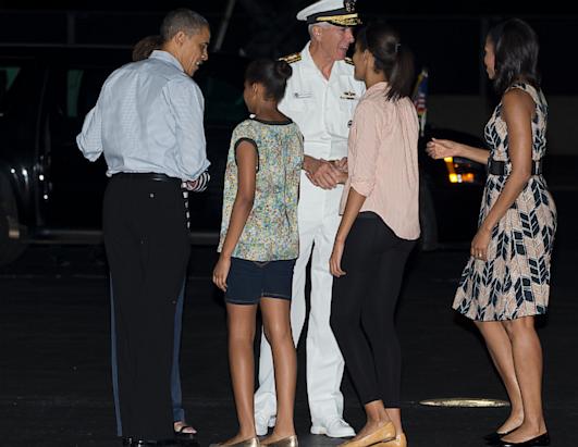 President Obama and his family take a vacation to Hawaii