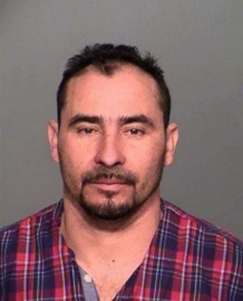 PHOTO: Indiana State Police released this mugshot of Manuel Orrego-Savala, 37, who is the suspect in a crash that killed two people, Indianapolis Colts linebacker Edwin Jackson and Jeffrey Monroe, in Indianapolis, Feb. 4, 2018.