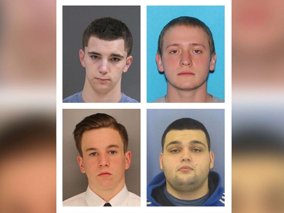 PHOTO: Bucks County District Attorneys Office authorities say they are focusing their search for the four missing men on a sprawling farm in Bucks County, about 40 miles north of Philadelphia, on July 11, 2017.