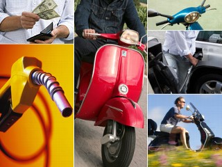 Some Americans find relief on two-wheels.