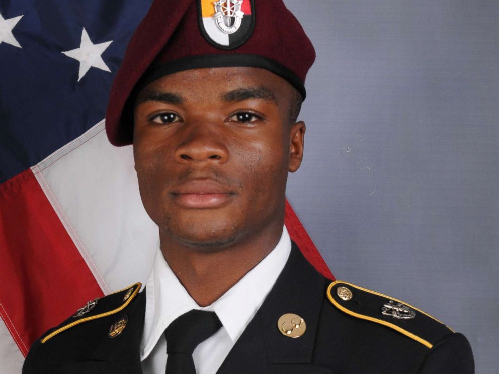PHOTO: Sgt. La David Johnson, 25, died from wounds sustained during enemy contact. He was assigned to 3rd Special Forces Group (Airborne) on Fort Bragg.