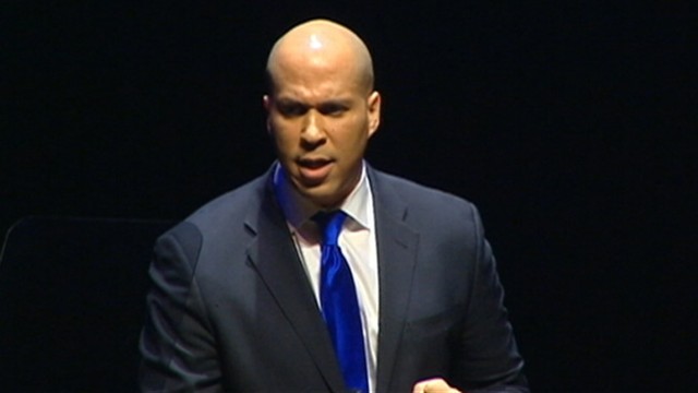 VIDEO: Mayor Cory Booker rescues female neighbor from her burning home.