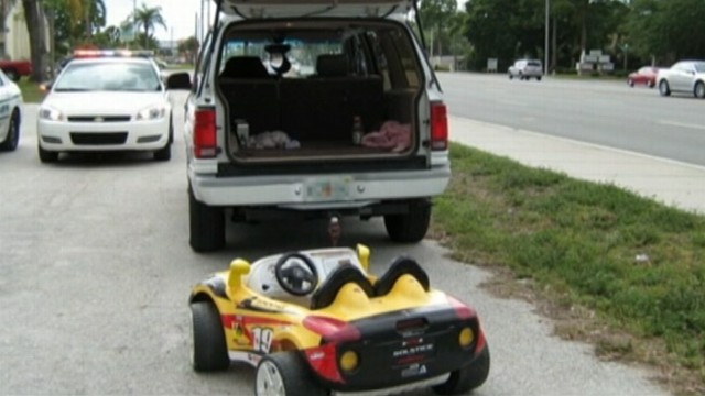VIDEO: Florida grandparents arrested for drunken driving and child endangerment.