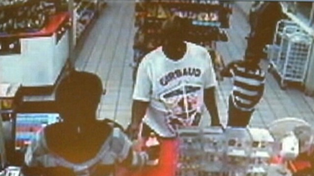 VIDEO: Michael Perry is behind bars after allegedly taking 5-year-old son to robbery.