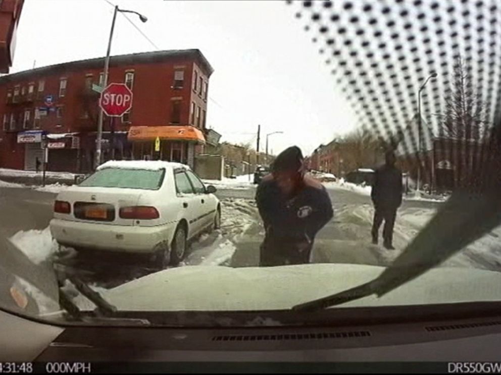 Alleged Car Thieves' Joyride In Brooklyn Caught On Dash Cam - ABC News