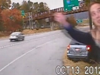 Watch: Trooper Escapes Second Brush With Disaster