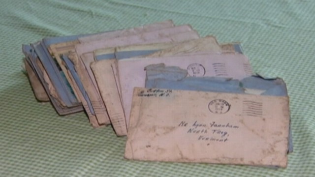 VIDEO: New Jersey woman found bundle of letters from World War II and tracked down the couples family.