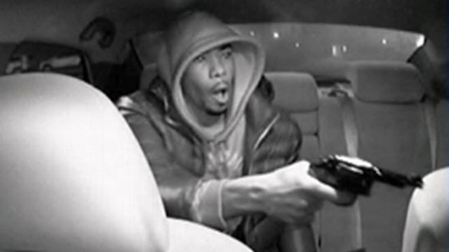 VIDEO: The taxi driver was allegedly robbed of $8 after being shot three times.