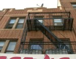 VIDEO: Christina Torre, 44, prevented the one-year-old from hitting pavement after tumble from fire escape.