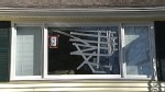 VIDEO: Massachusetts homeowner's unwelcomed guest ruined his living room window.