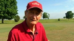 VIDEO: Tennessee man is donating the $500 he won to his granddaughter's mission trip to Indonesia.