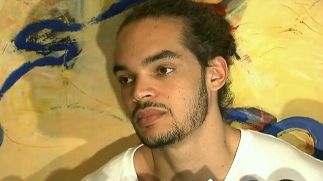 VIDEO: NBA fined Joakim Noah 50,000 follars for comment made to fan during Miami Heat game.