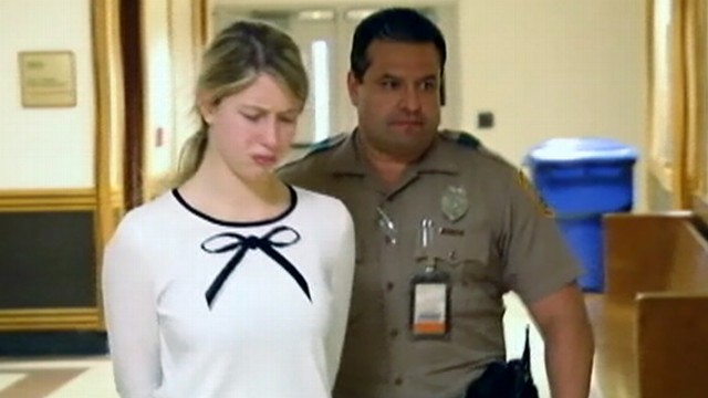 VIDEO: Karlie Tomica, 20, left her Miami Beach bartending job when she allegedly hit a man with her car.