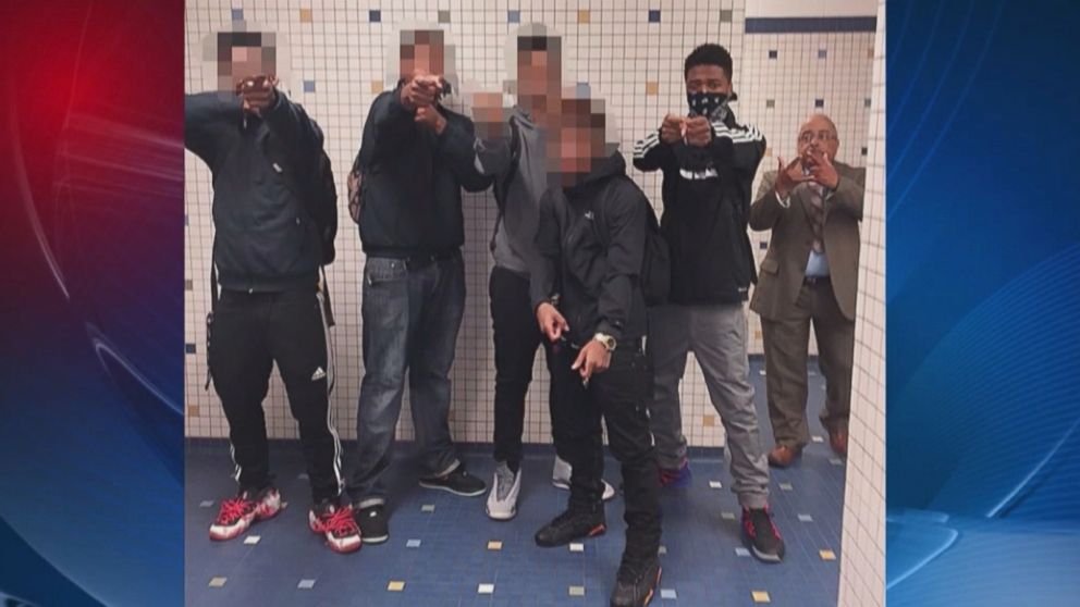 School Defends Principal in Controversial 'Gang Sign' Photo Video - ABC