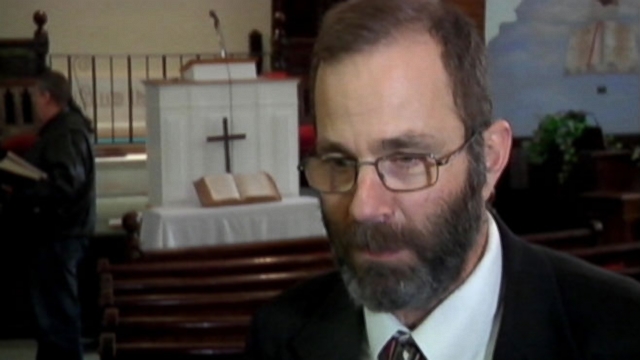 A man from Schenectady won the first gun giveaway at Grace Baptist Church in Troy, N.Y.