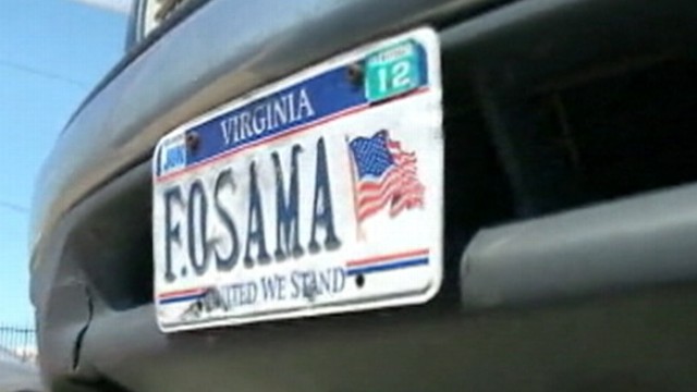 VIDEO: Virginia man is told by DMV to not use the personalized plate.