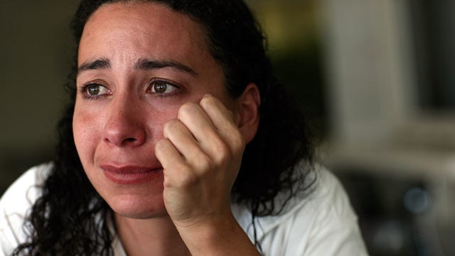 PHOTO: Hannah Overton reflects on her family and life in prison at the Lane Murray Unit at Gatesville prison, Sept. 18, 2008.