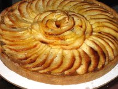 An apple tart is shown in this file photo.