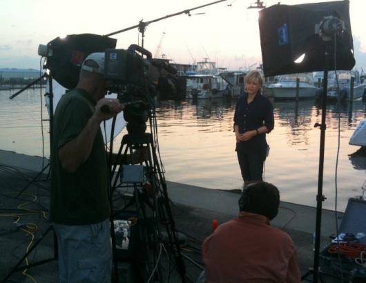 Diane Sawyer Behind the Scenes photos