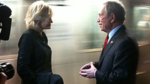 PHOTO New York City Mayor Michael Bloomberg told ABCs Diane Sawyer today that hes confident that those responsible for the failed Times Square bomb will be caught but called for patience with the investigation.