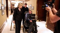 Diane Sawyer's interview with Stephen Hawkings.