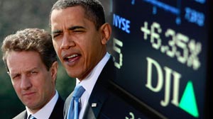 Photo: Obamas $1 Trillion Plan to End Bank Crisis: Treasury Secretary Tim Geithner Hopes to Attract Private Investors to Buy Toxic Assets