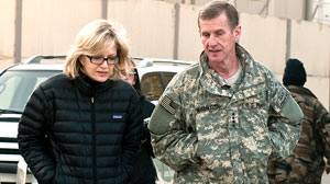 General McChrystal with Diane Sawyer