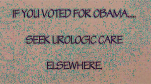 Florida doctor tells Obama supporters to "go elsewhere" for care.