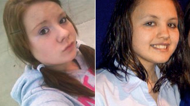 PHOTO: Haylee Fentress and Paige Moravetz