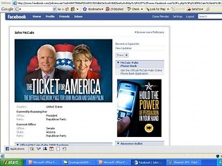 McCain Facebook