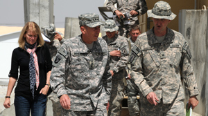 PHOTO Gen. David Petraeus is shown in the Logar Province of Afghanistan, Sept. 9, 2010.