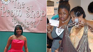 Photo: Prom Shop Project Gives Deserving High School Girls Chance to Shine: Kim Peters Makes Prom Dreams Come True for Young Women in Dallas Community