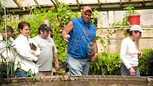 Photo: Farmer, missionary and coach, Will Allen preaches the gospel of good food grown in the heart of the city.