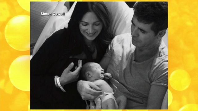 Simon Cowell Shares Baby Photos