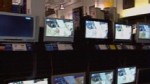 Get the big-screen TV quick. Strong post-holiday sales means low inventory.