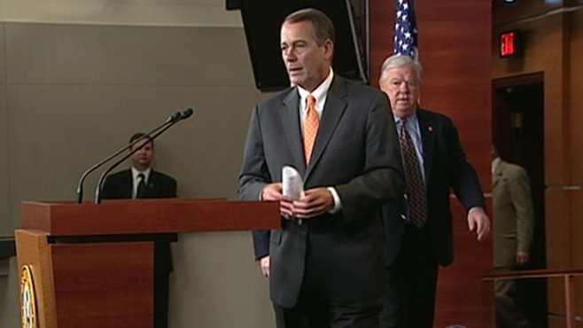 VIDEO: Presumptive House Speaker John Boehner has said the GOP has a lot to prove.
