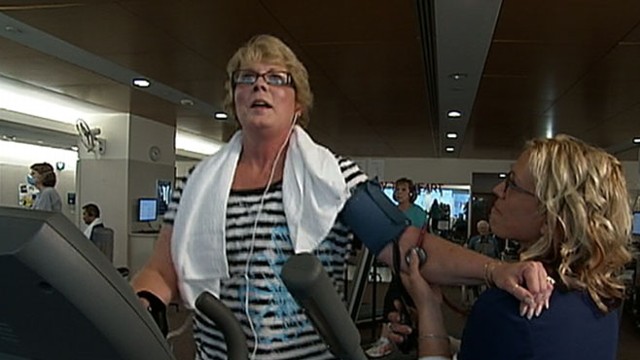 VIDEO: Doctors recommend intense exercise to strengthen a weak heart.