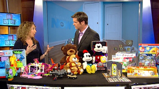 "Toy Insider Mom" Laurie Schacht shows off some toys for girls and boys.