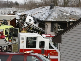 Watch: Jet Crashes Into Indiana Neighborhood, 2 People Dead
