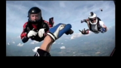 VIDEO: Mid-air rescue at 12,000 feet saves a skydiver whose chute did not open.