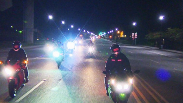 VIDEO: Chad Walton makes plans to lead hundreds of bikers to block Charleston, S.C.s Ravanel Bridge.