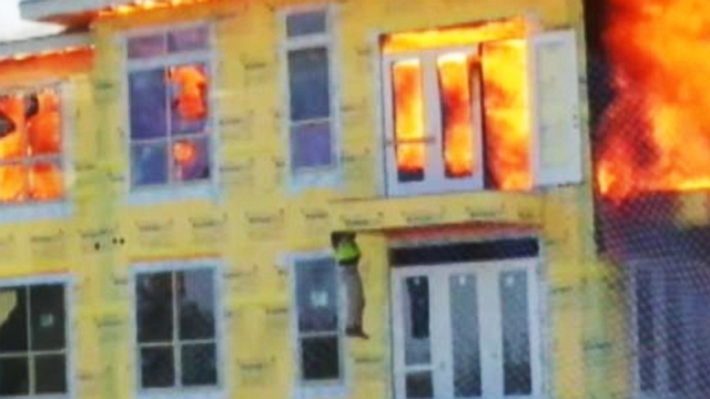 VIDEO: Saved from a Burning Inferno