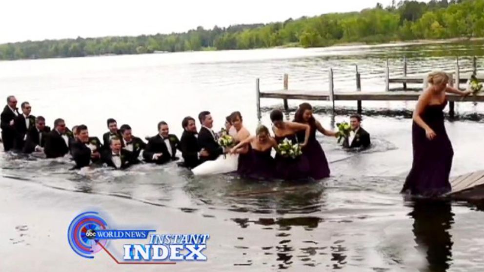 VIDEO: Instant Index: Wedding Party Dock Crashers