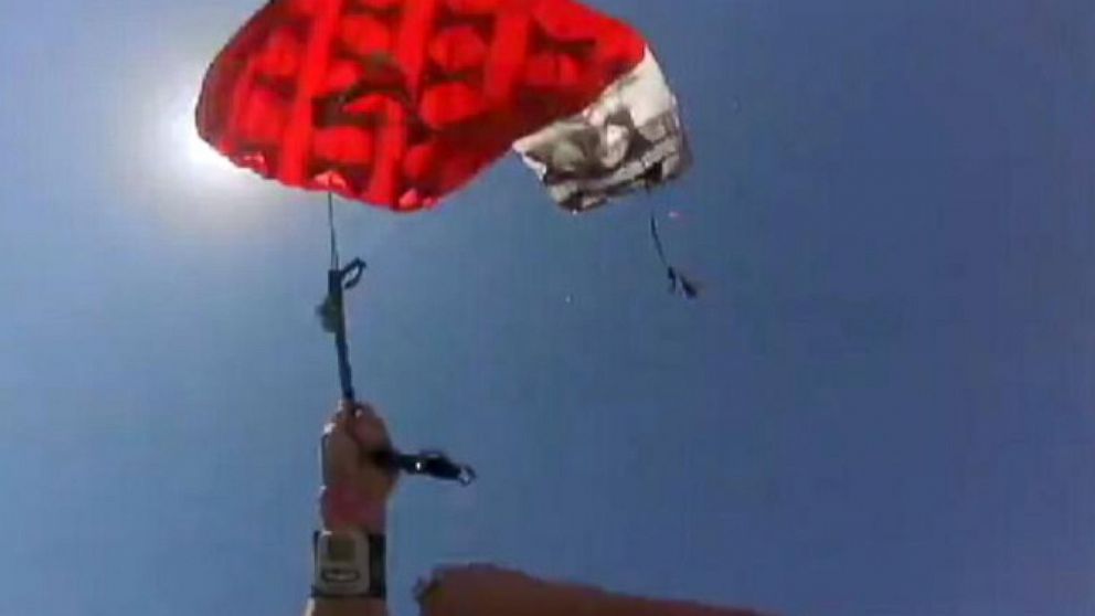VIDEO: Instant Index: White-Knuckle Moment for Skydiver When Chute Doesnt Open