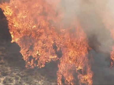 WATCH: Race Is on to Contain Massive CA Wildfire