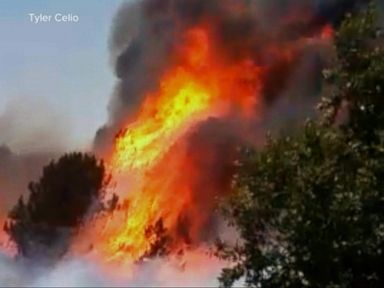 WATCH: Massive Wildfires Burn Near Los Angeles