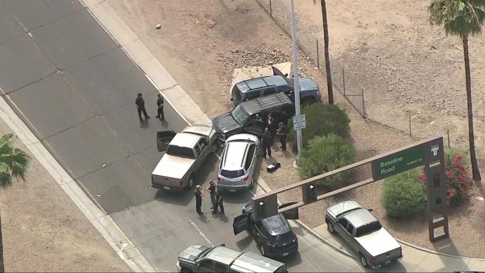 Dramatic Police Chase And Deadly Shootout After Bank Robbery In Phoenix ...