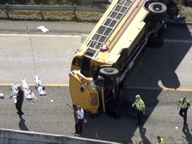 WATCH: 23 Students Injured in Tennessee Bus Crash