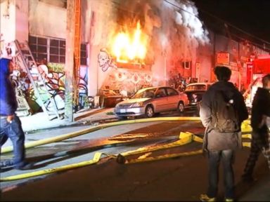 WATCH: Fire Erupts During Party at Oakland Warehouse, Killing at Least 9